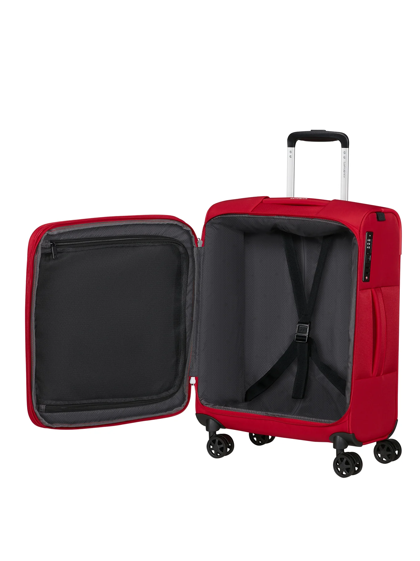 Gotwist Spinner Cabin Suitcase Red - Image 3