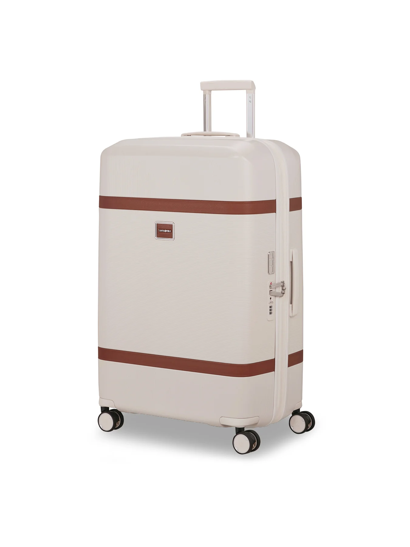Image Large Suitcase Ivory