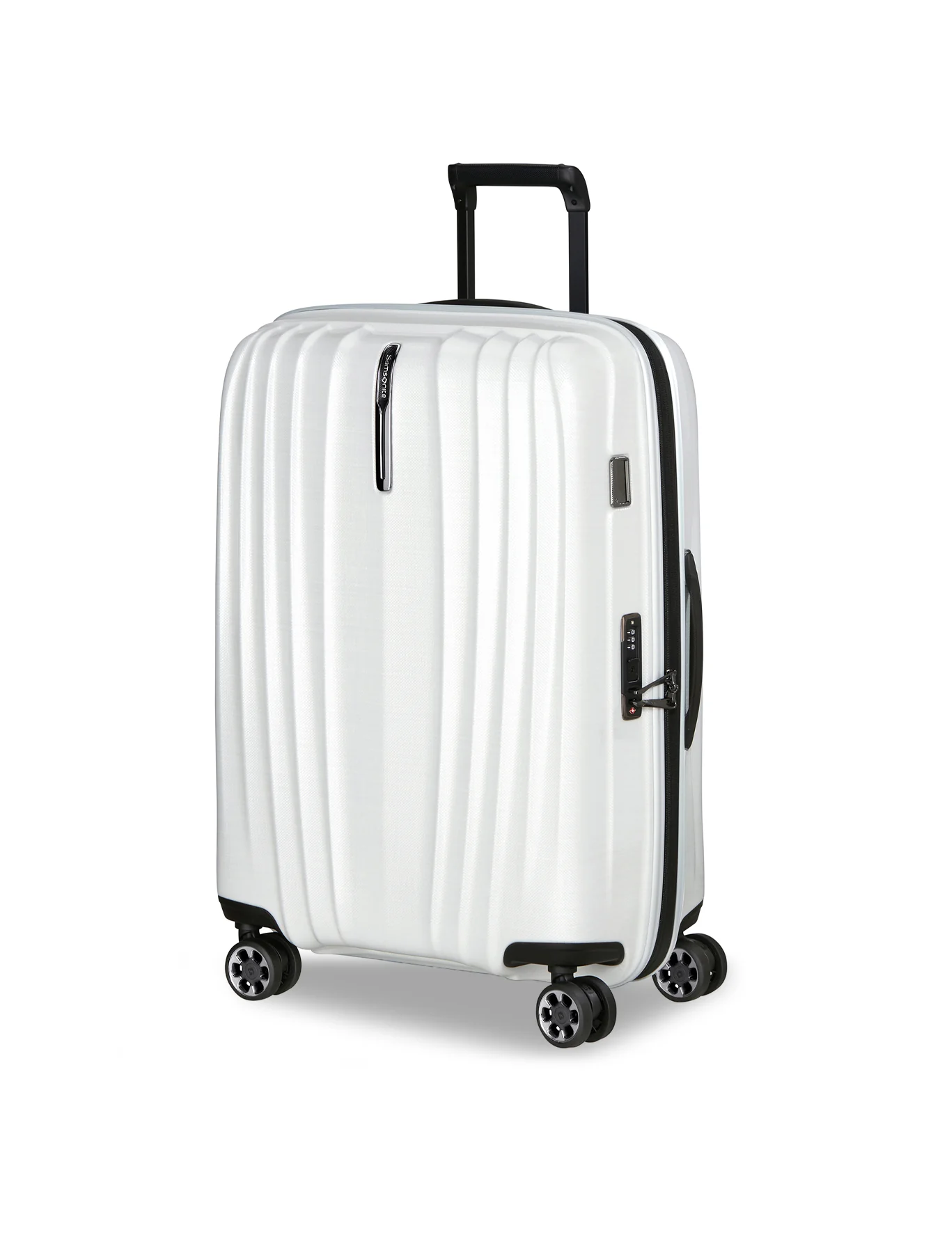 Nexis Medium Suitcase White