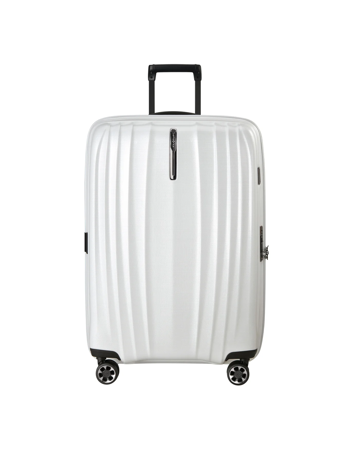 Nexis Large Suitcase White - Image 2