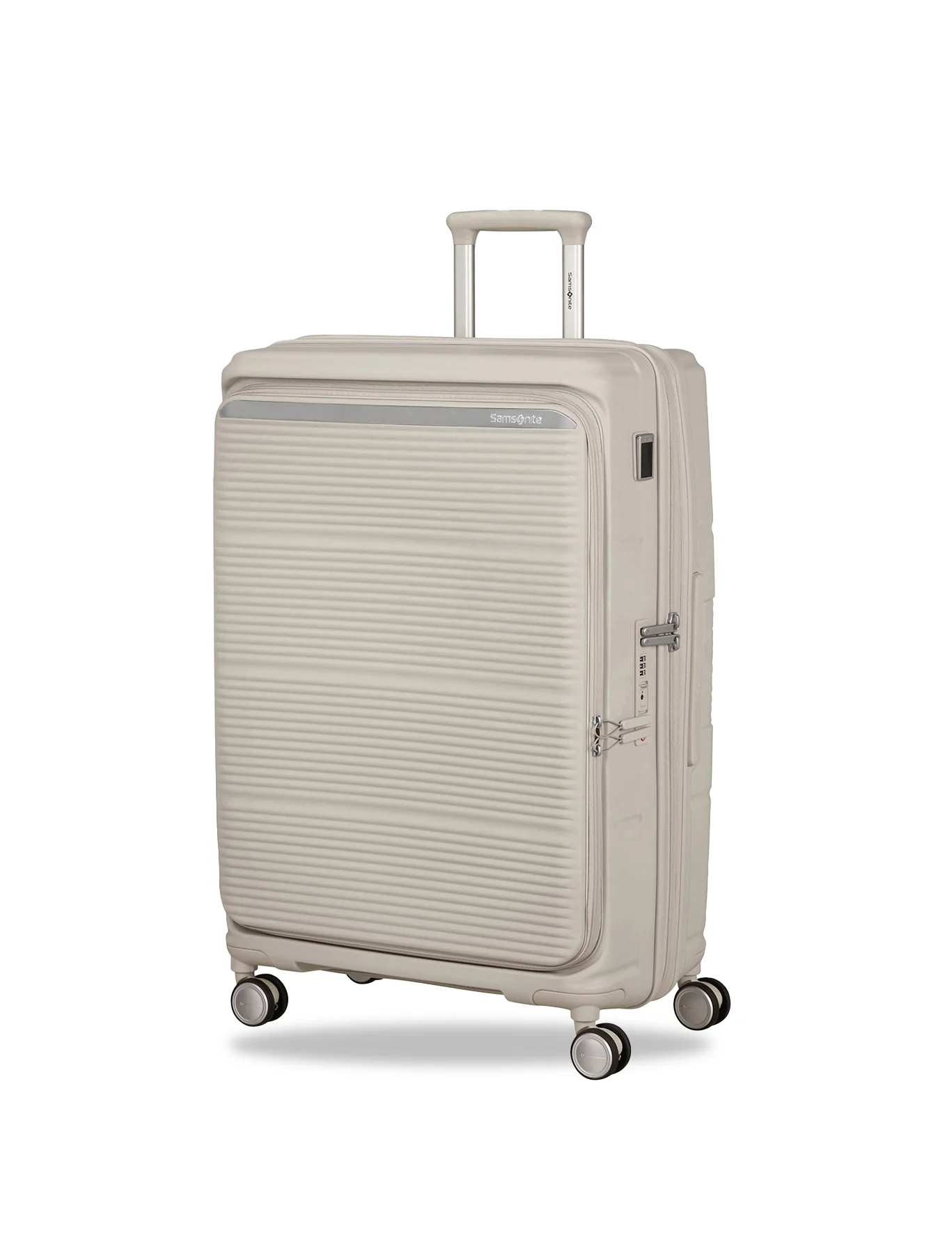 Paralux Expandable Large Spinner Suitcase 75cm Stone Grey