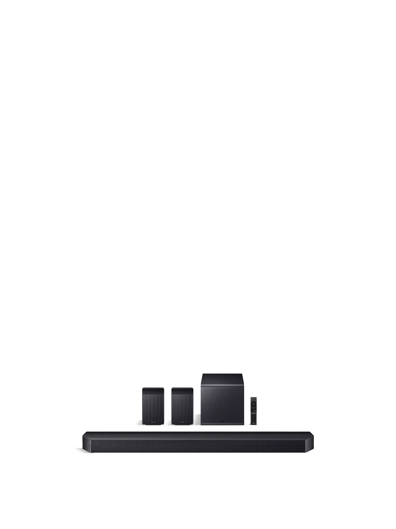 HW-Q990F 11.1.4ch Dolby Atmos DTS:X Q-Symphony Soundbar with Wireless Acoustic Subwoofer