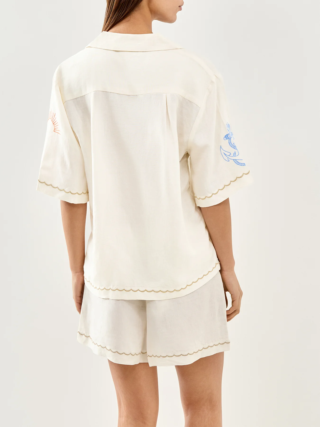 Bowling Shirt Cream - Image 5