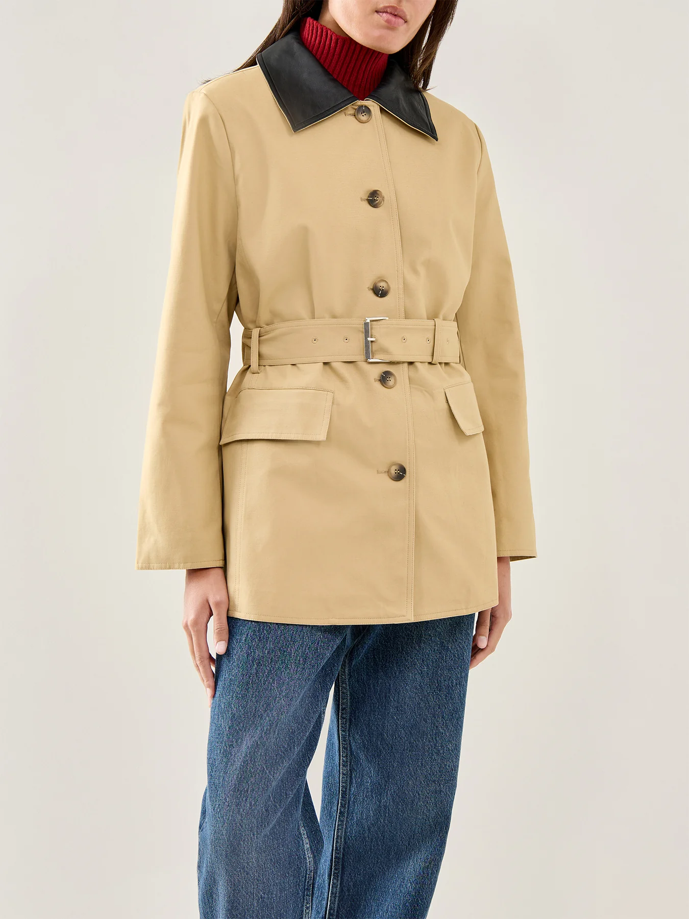 SLF Dua Jacket Beige - Image 4