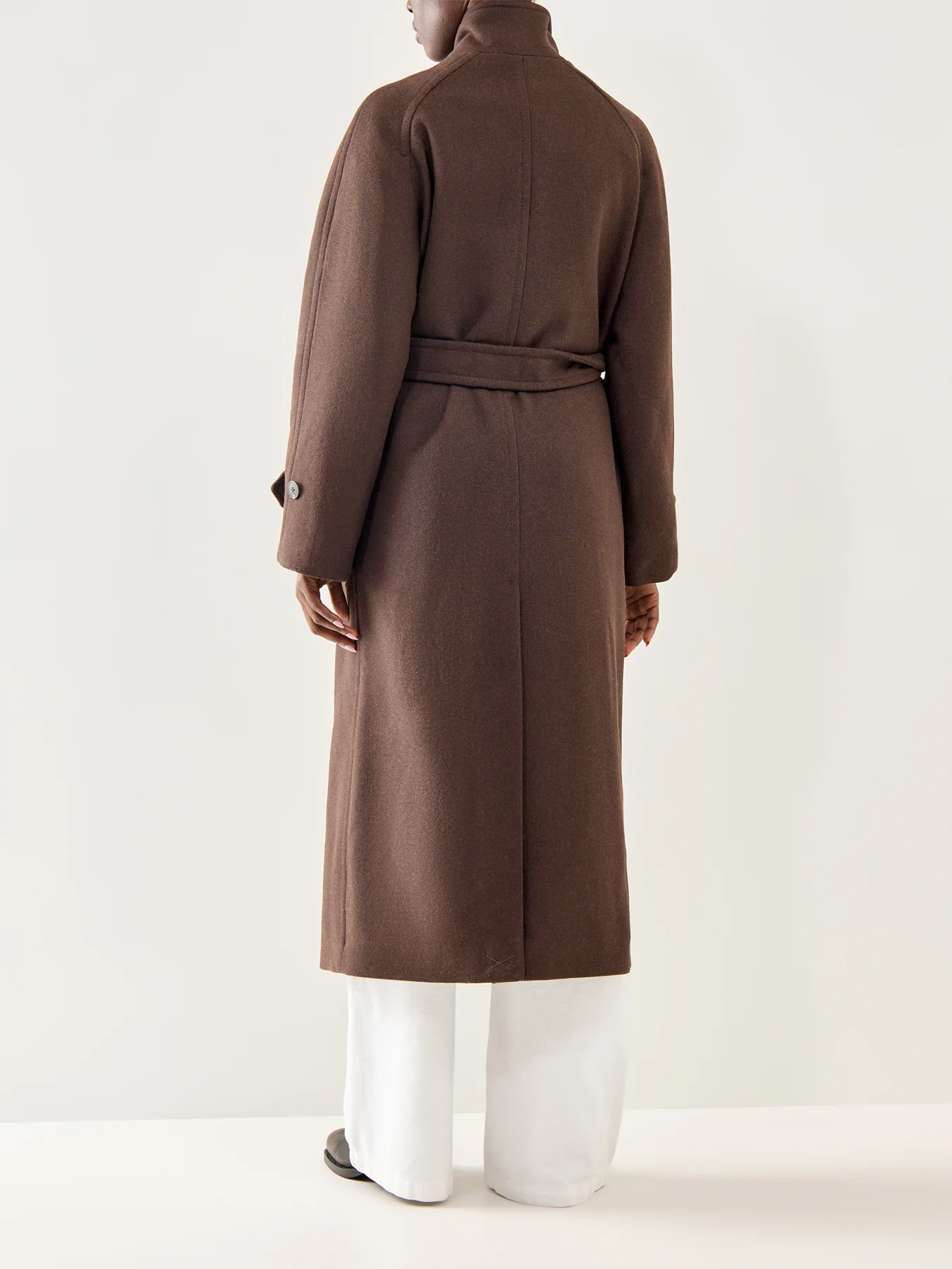 Madeline Manteco Coat Bordeaux - Image 5