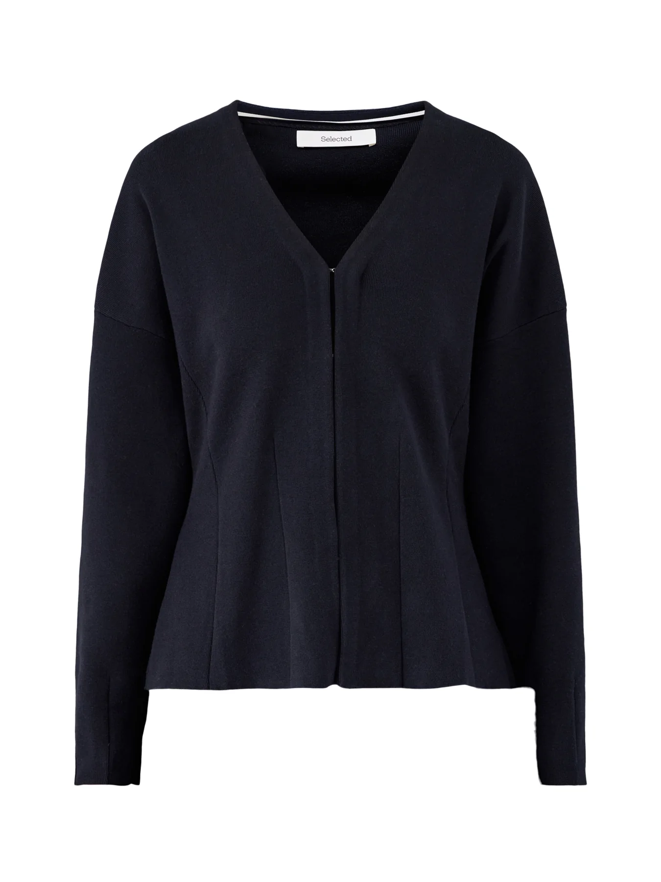 Anemone Waisted Cardigan Black