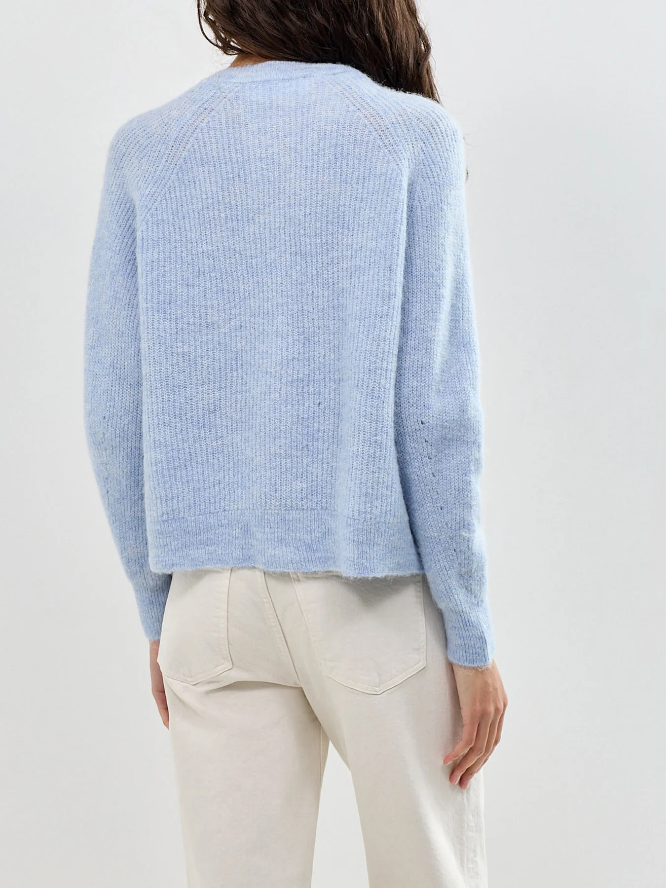 SLFLULU LS KNIT SHORT CARDIGAN NOOS - Image 5