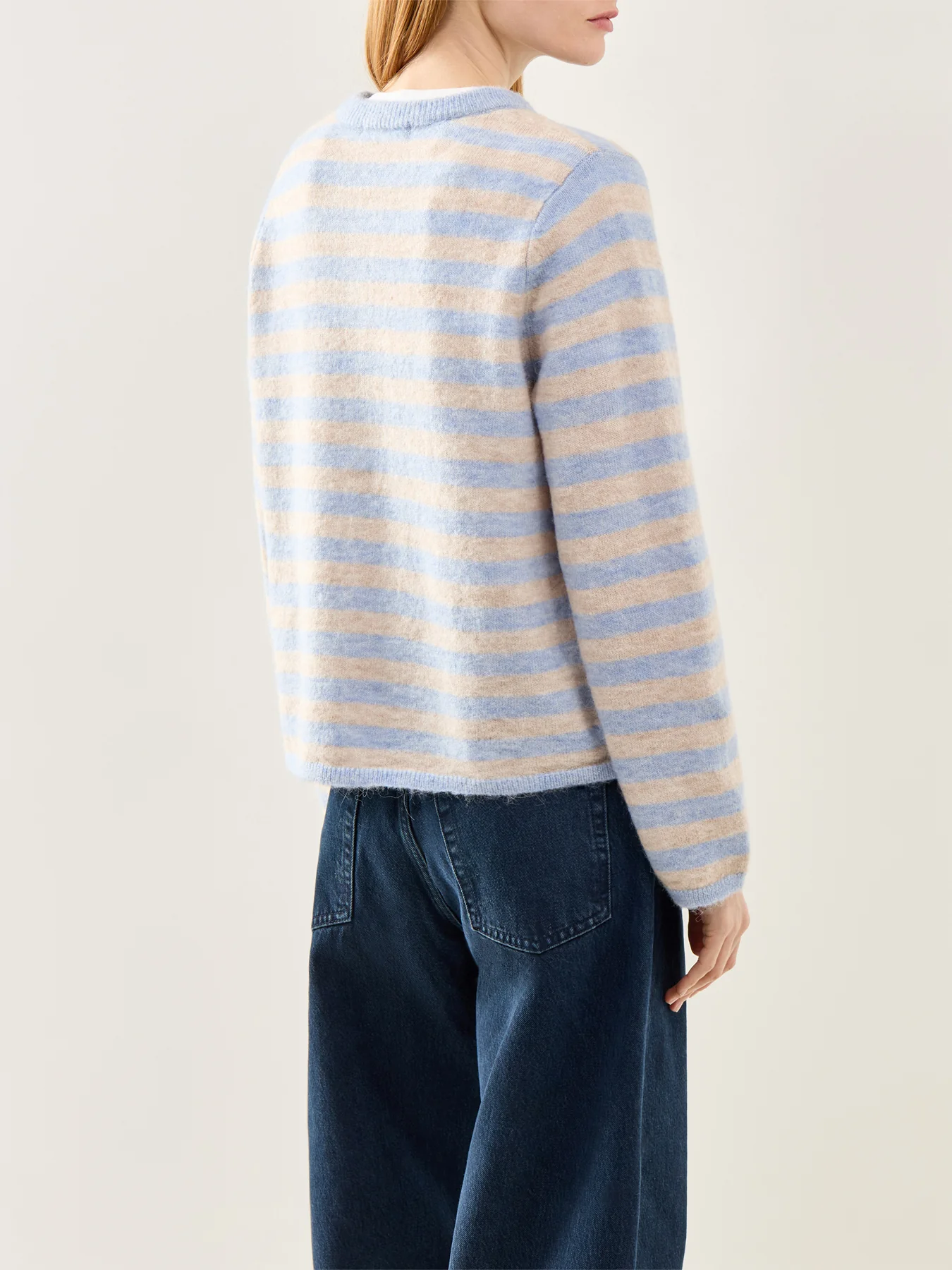 Lulu Long Sleeve Knit Cardigan Blue - Image 5