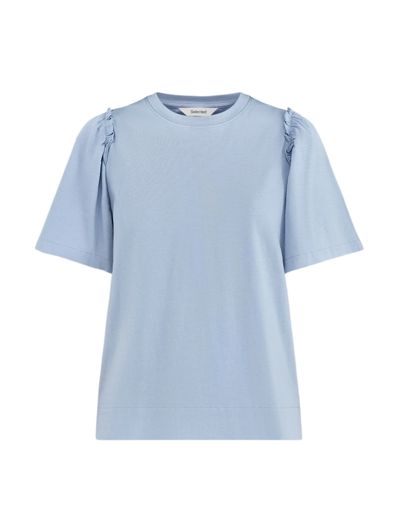 SLFPENELOPE 2/4 RUFFLE TEE NOOS
