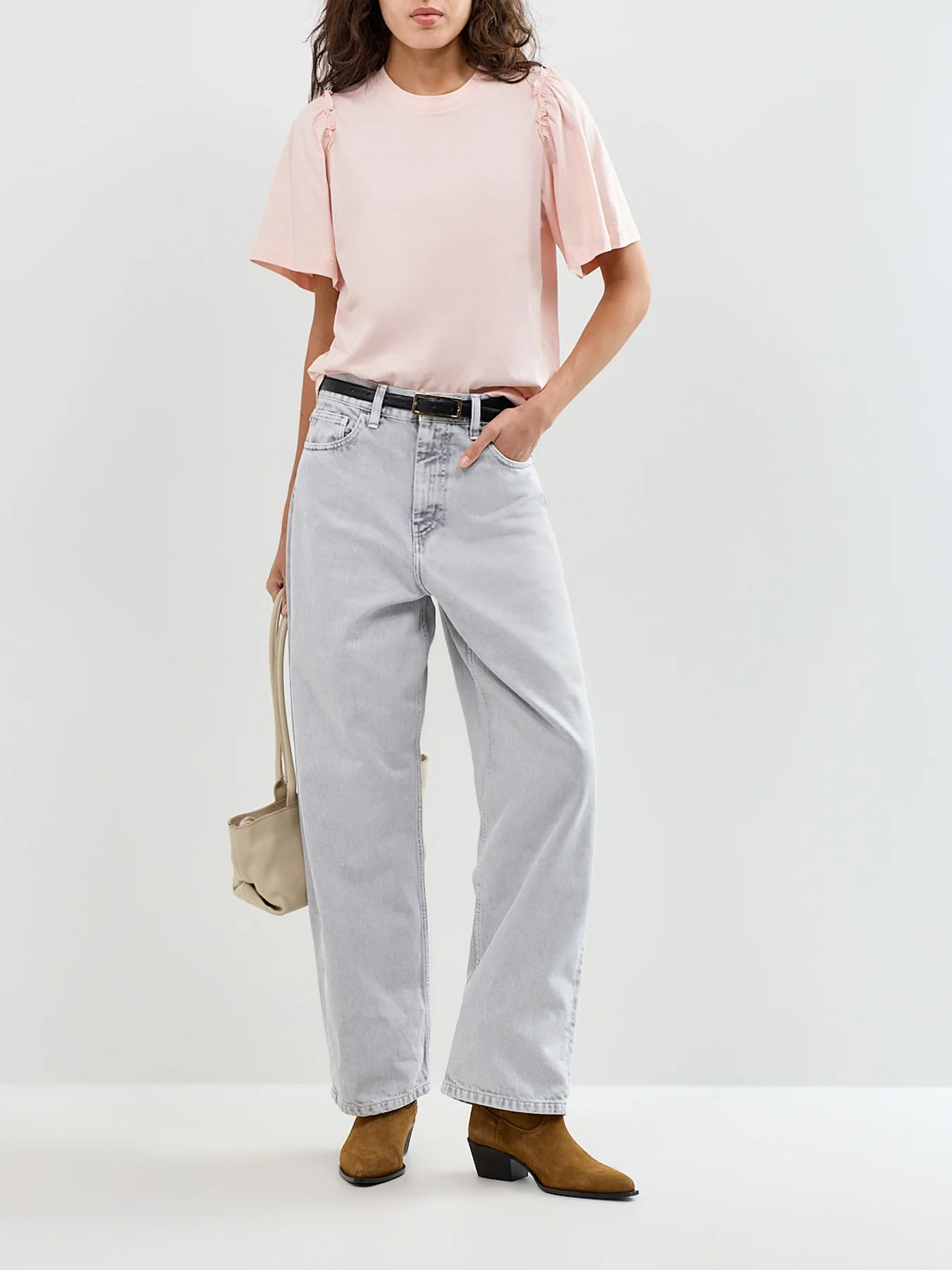 SLFPENELOPE 2/4 RUFFLE TEE NOOS - Image 2