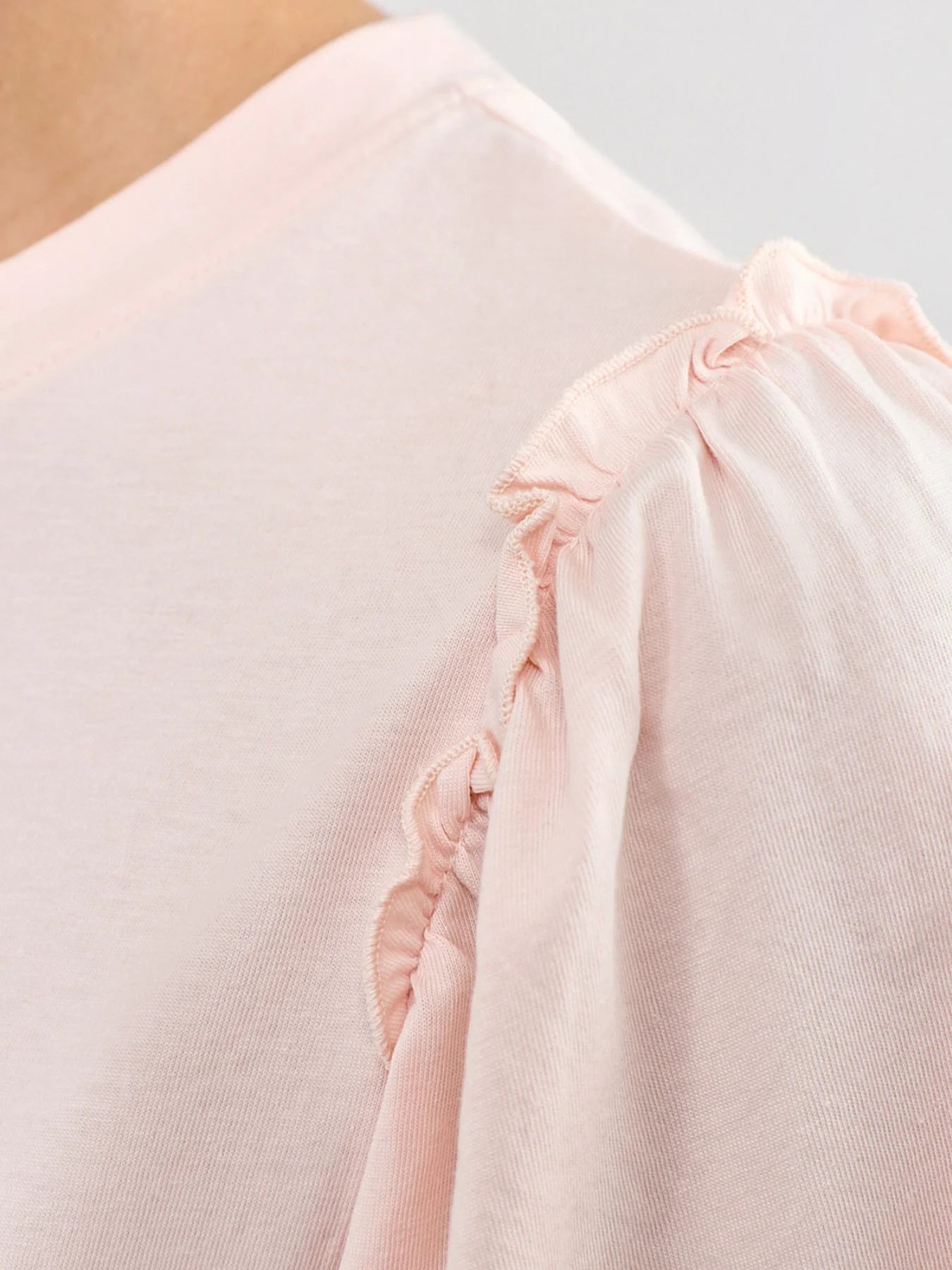 SLFPENELOPE 2/4 RUFFLE TEE NOOS - Image 3