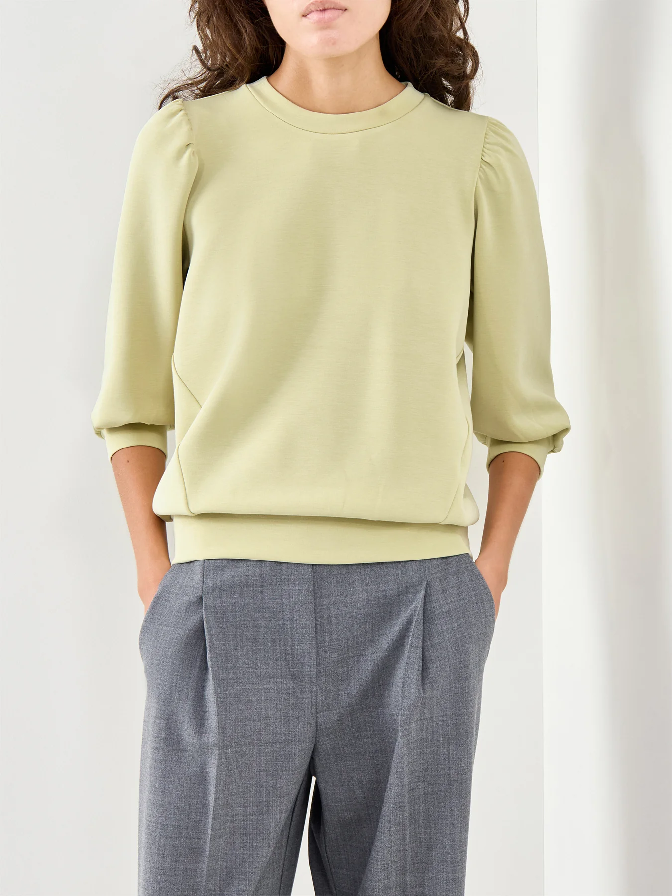 Tenny 3/4 Sweat Top Lint - Image 4