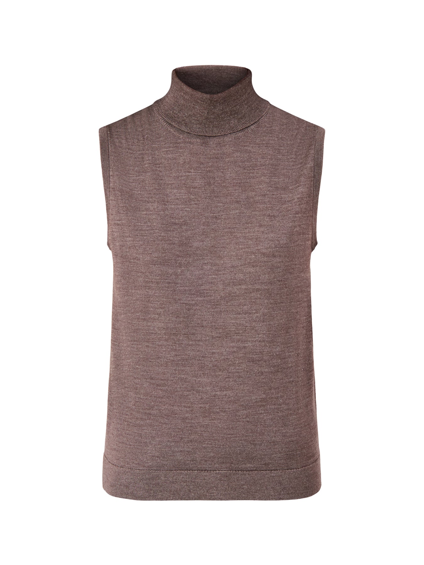 Roll Neck Knit Brown