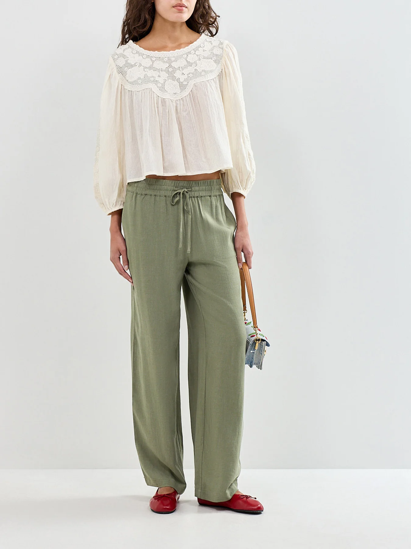 SLFVIVA-GULIA HW LONG SUN PANT NOOS - Image 2