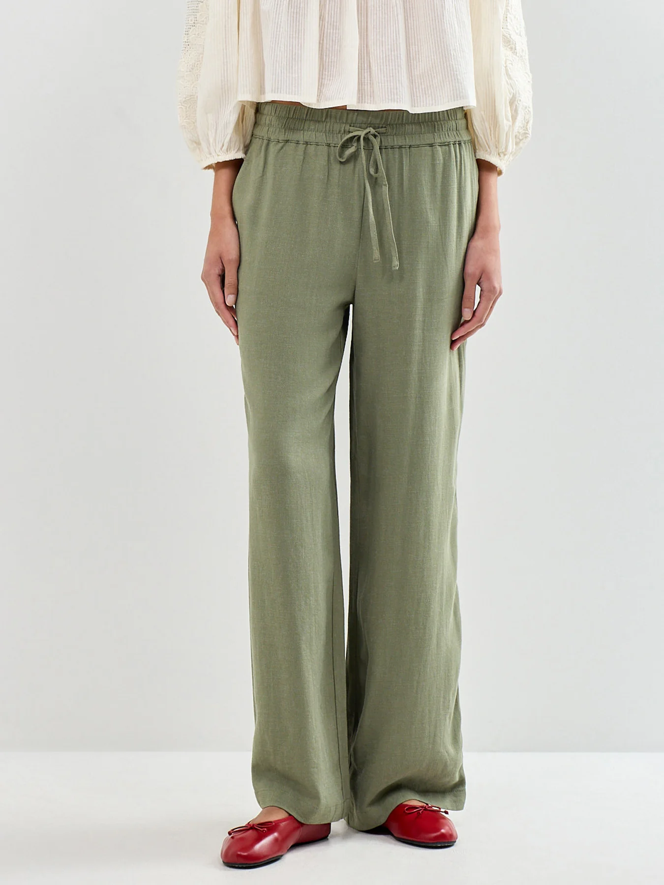 SLFVIVA-GULIA HW LONG SUN PANT NOOS - Image 4