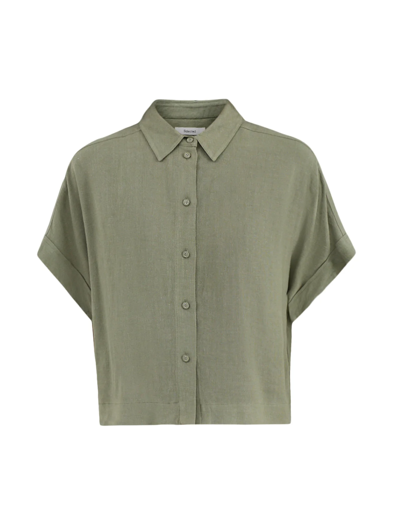 SLFVIVA SS CROPPED SUN SHIRT NOOS