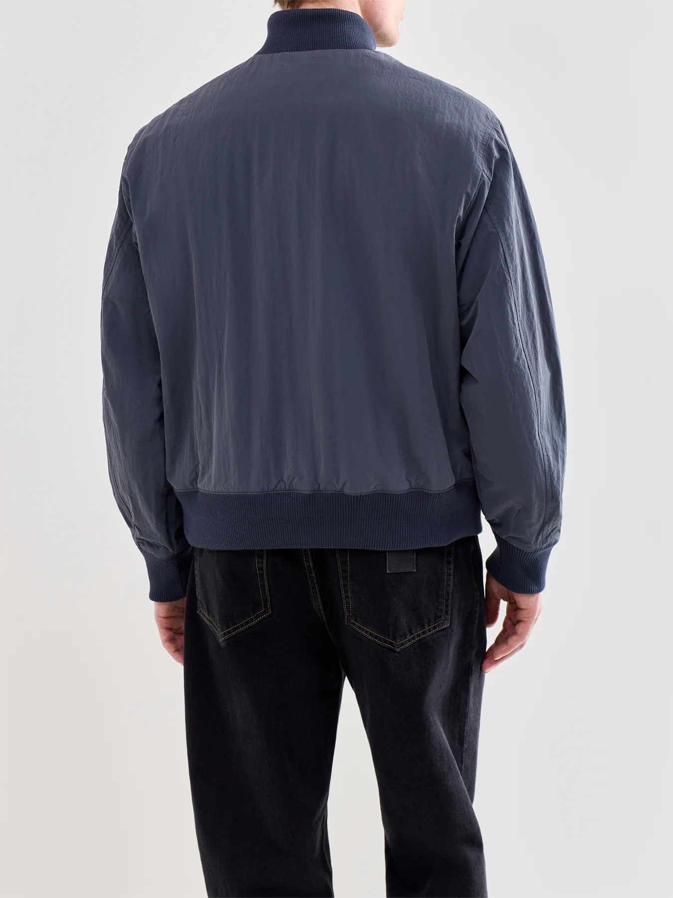 Dylan Bomber Jacket Navy - Image 5