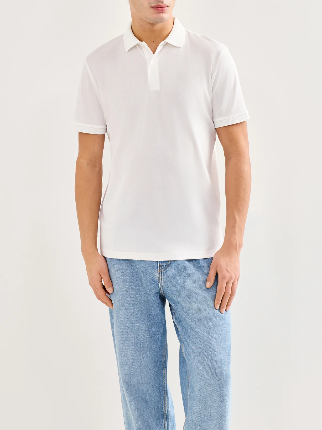 Slhfave Button Ss Polo Noos - Image 4