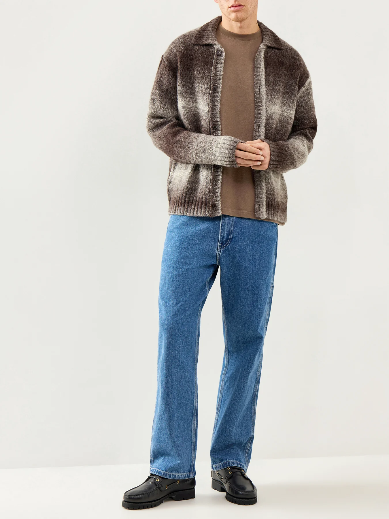 Relaxed Polo Cardigan - Image 2