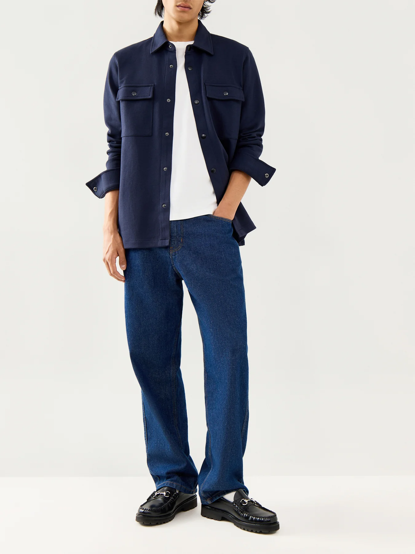 Jackie Sweat Jacket Navy Blazer - Image 2
