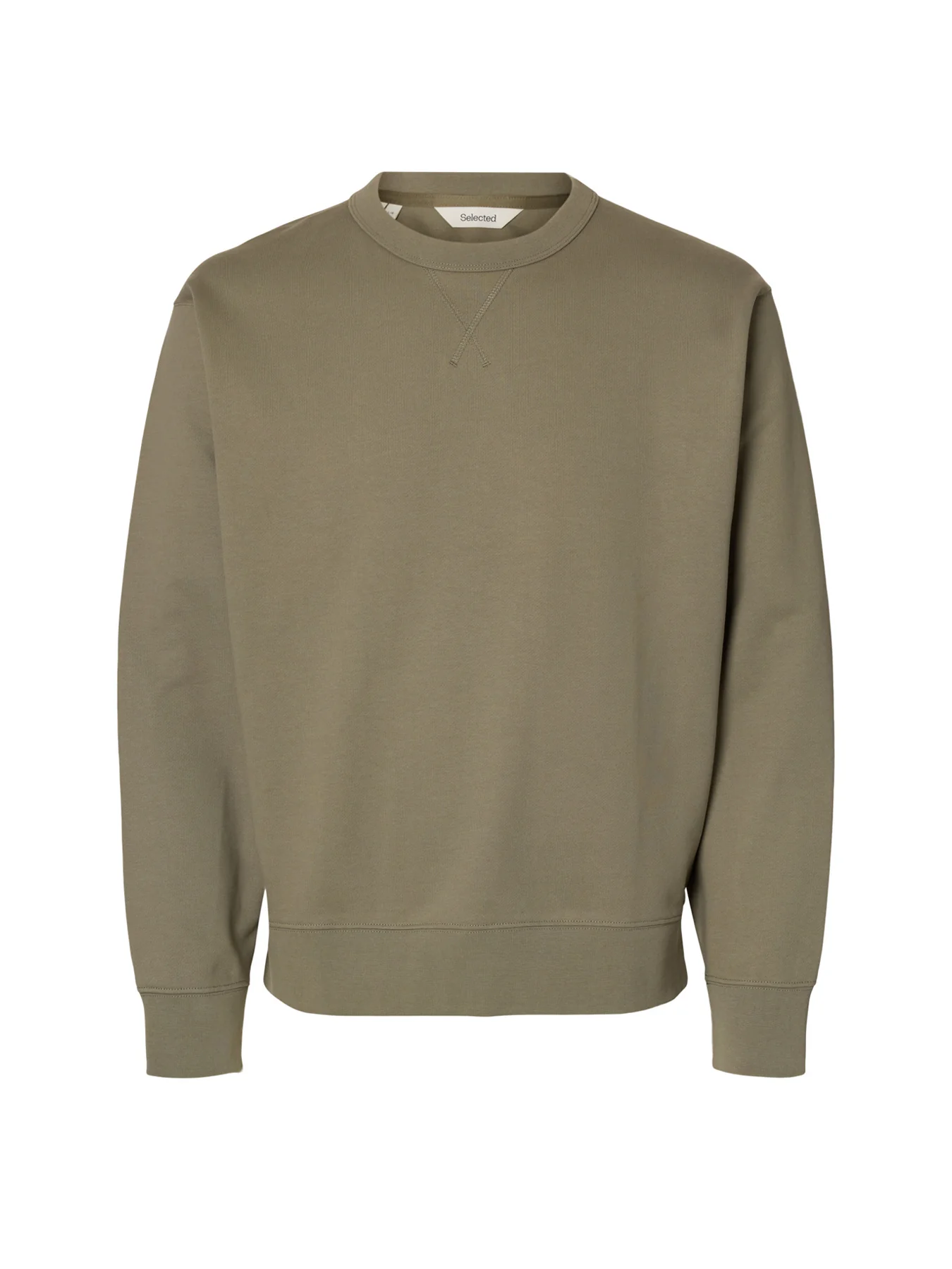 Crew Neck Sweatshirt Green