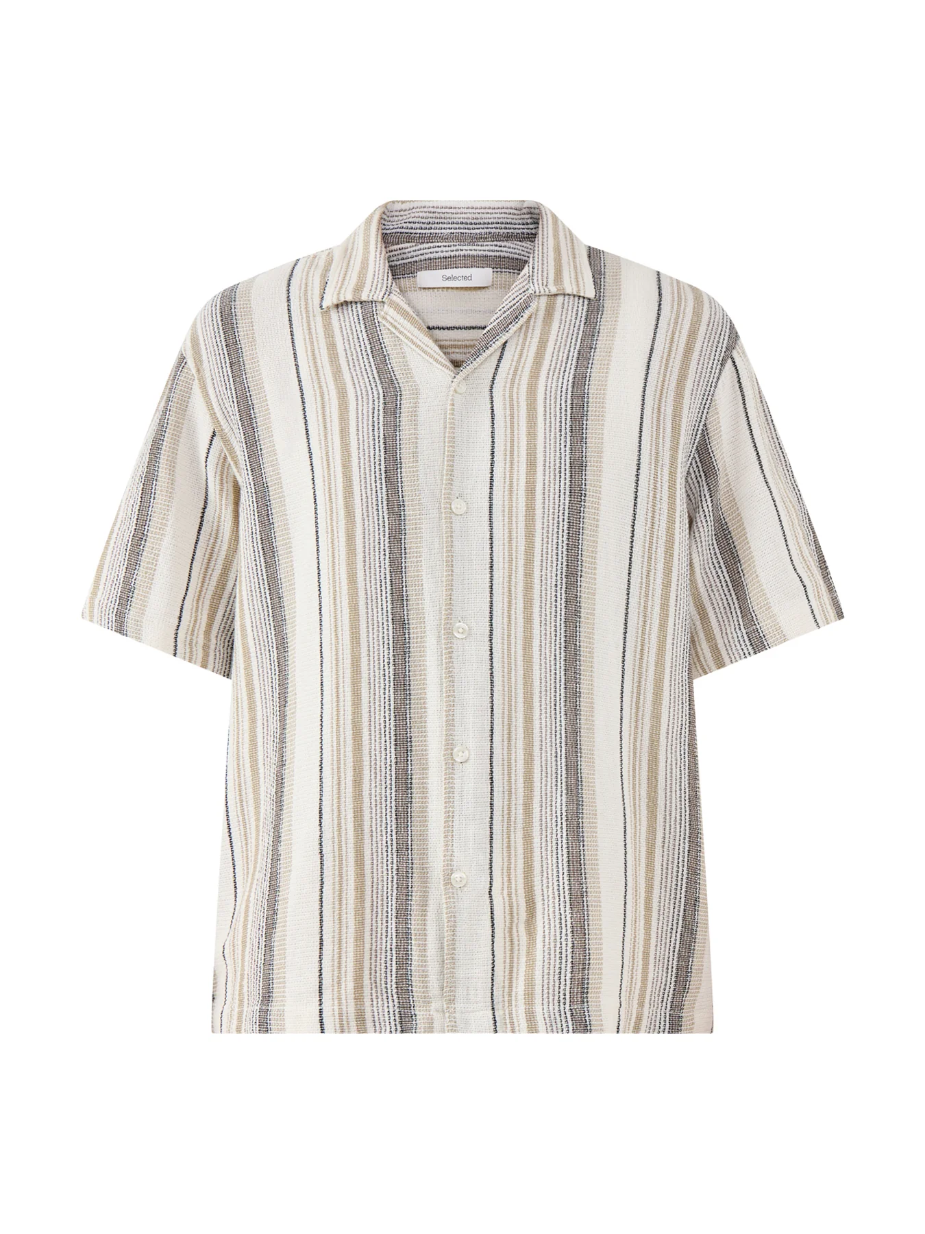 Relaxed Resort Short Sleeve Shirt Striped