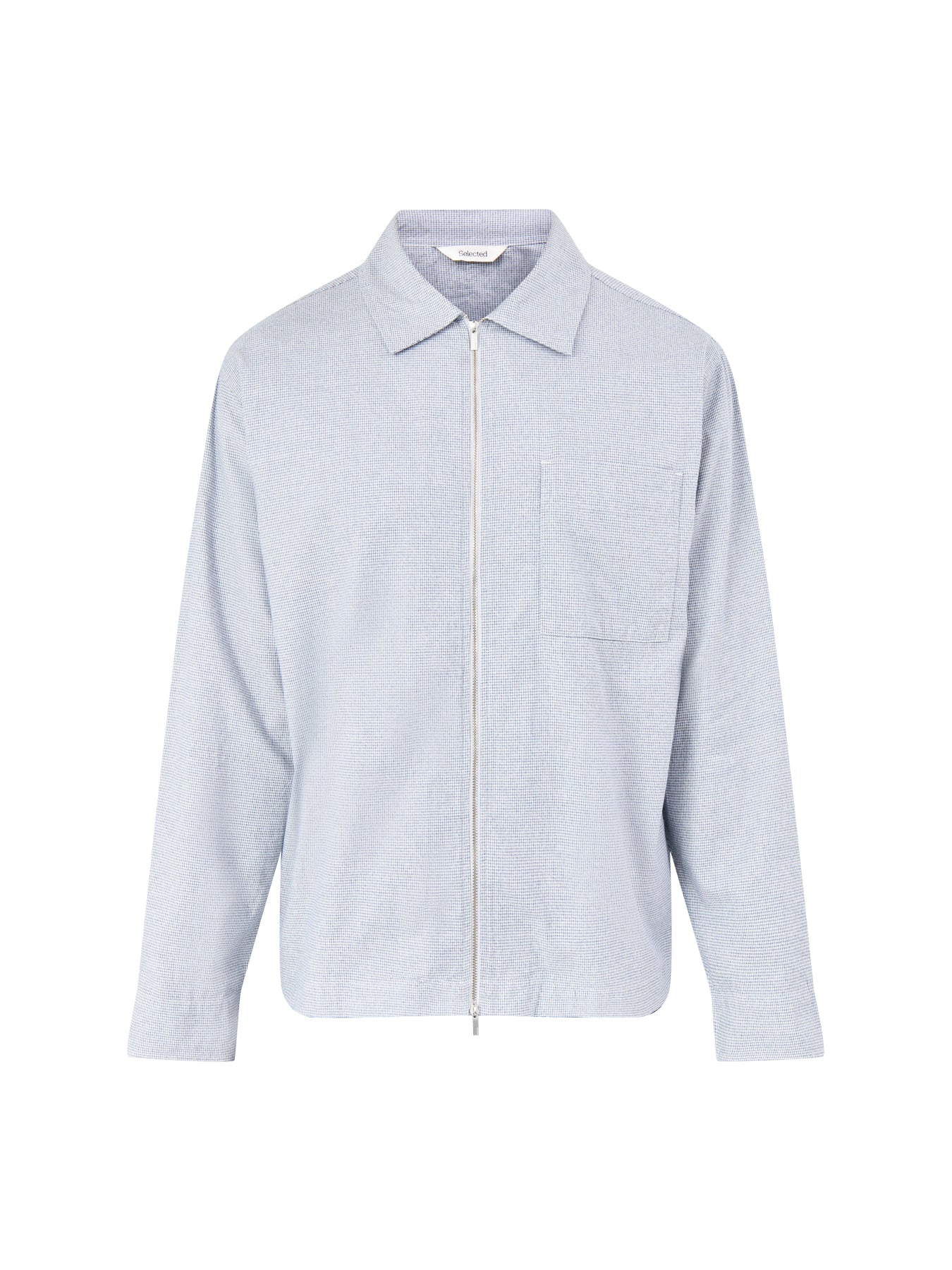Zip Overshirt Blue