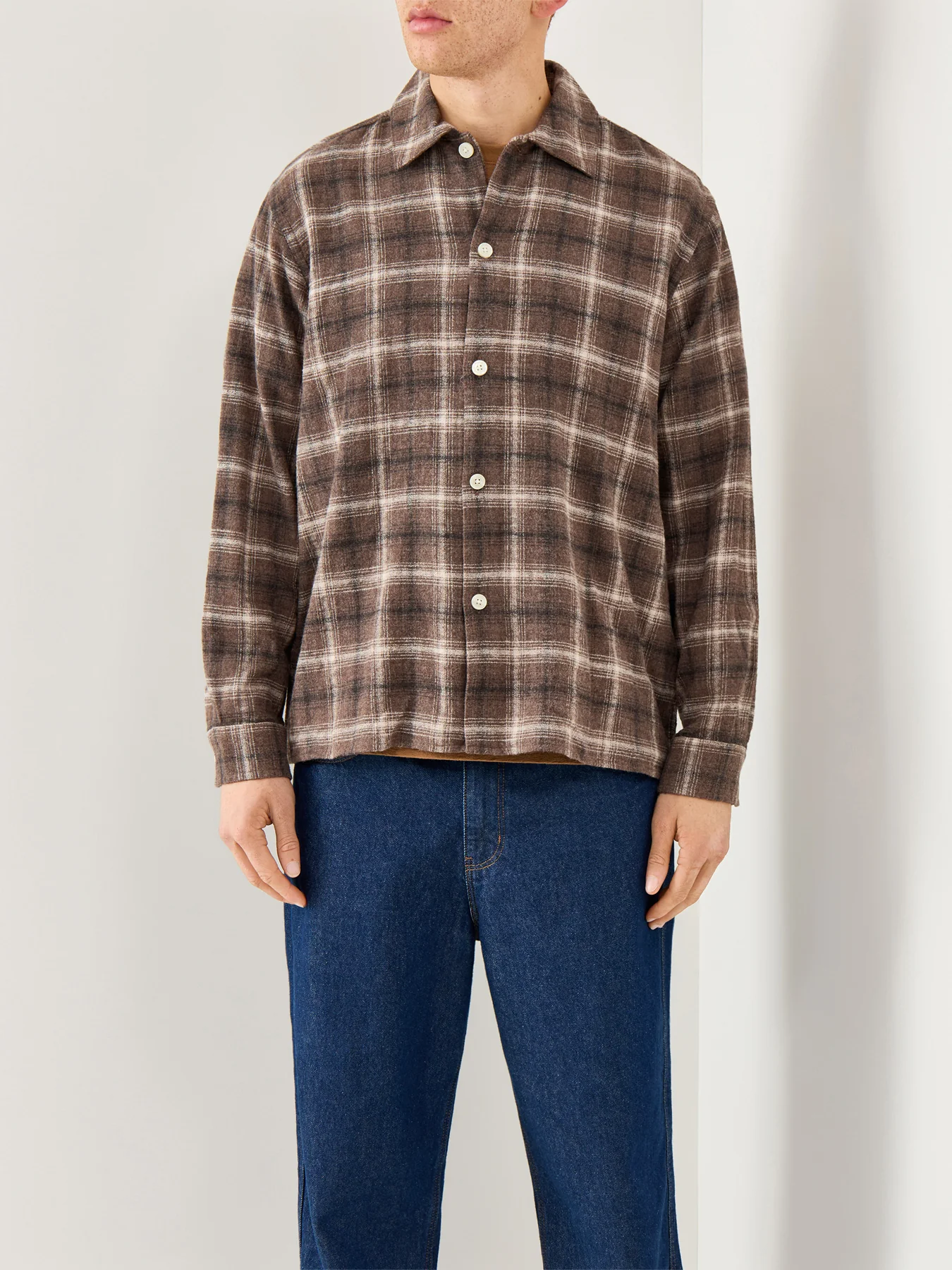 Check Light Overshirt - Image 4