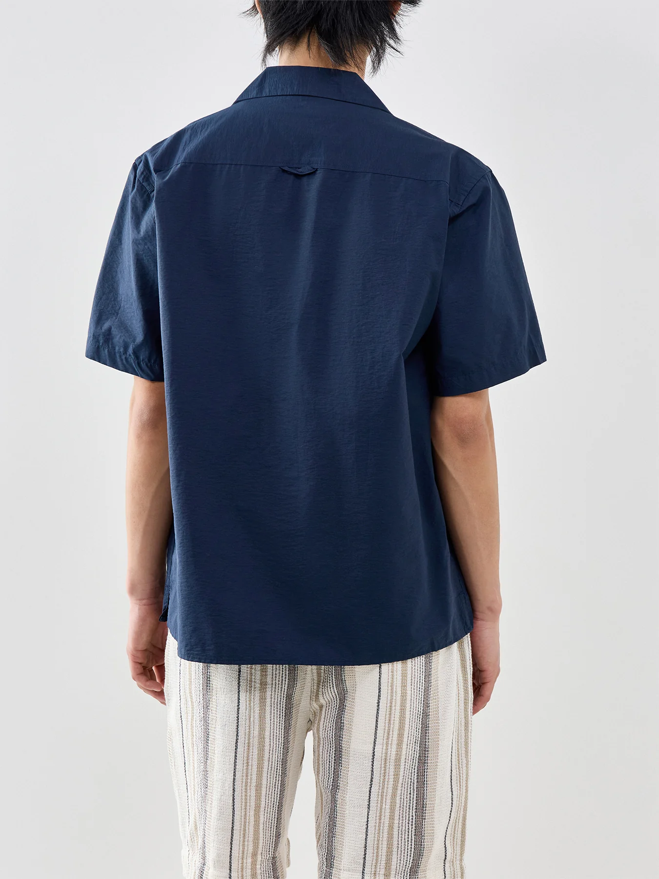 Slhrlxotis Light Cotton Blend Ss Shirt - Image 5