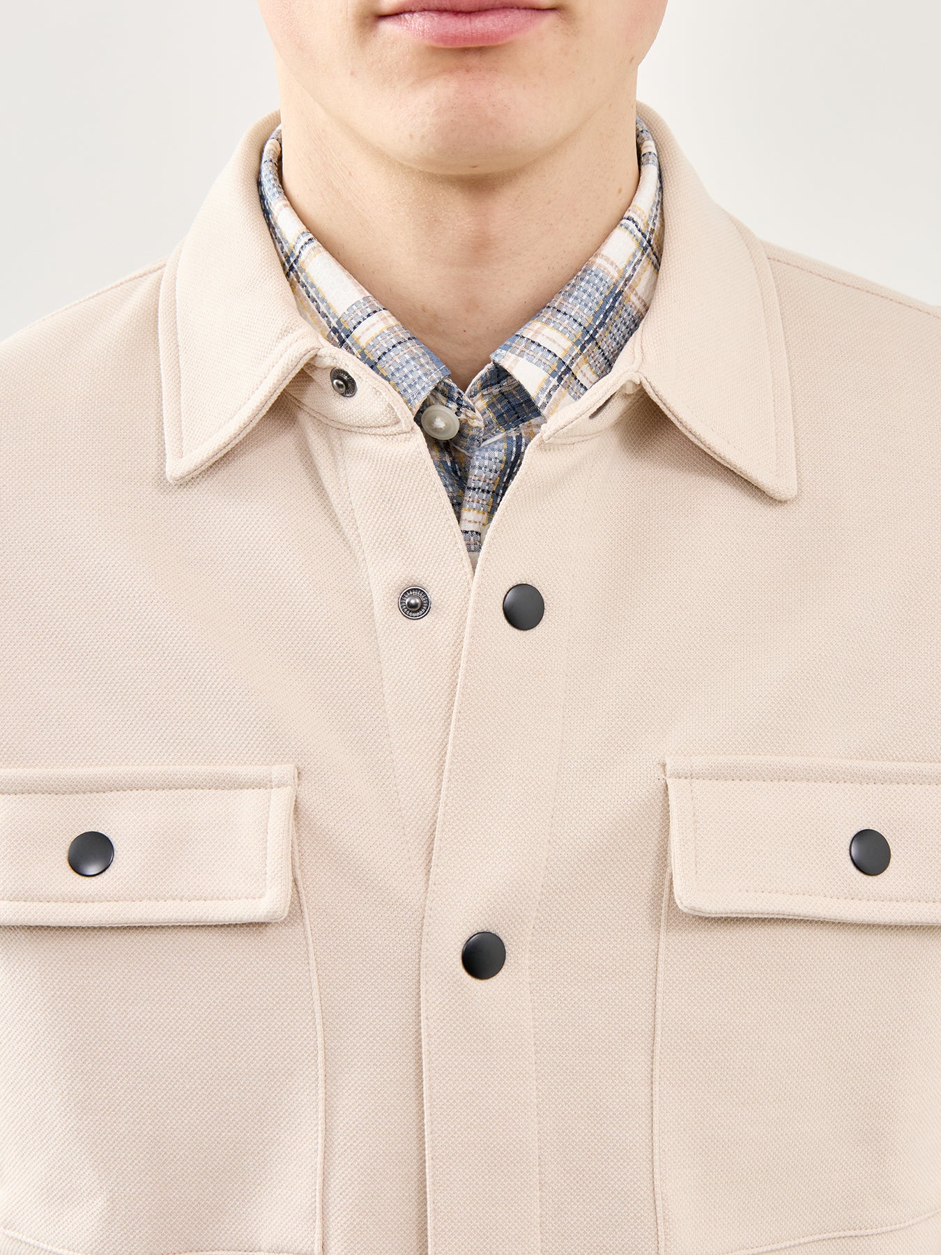 Overshirt Beige - Image 3