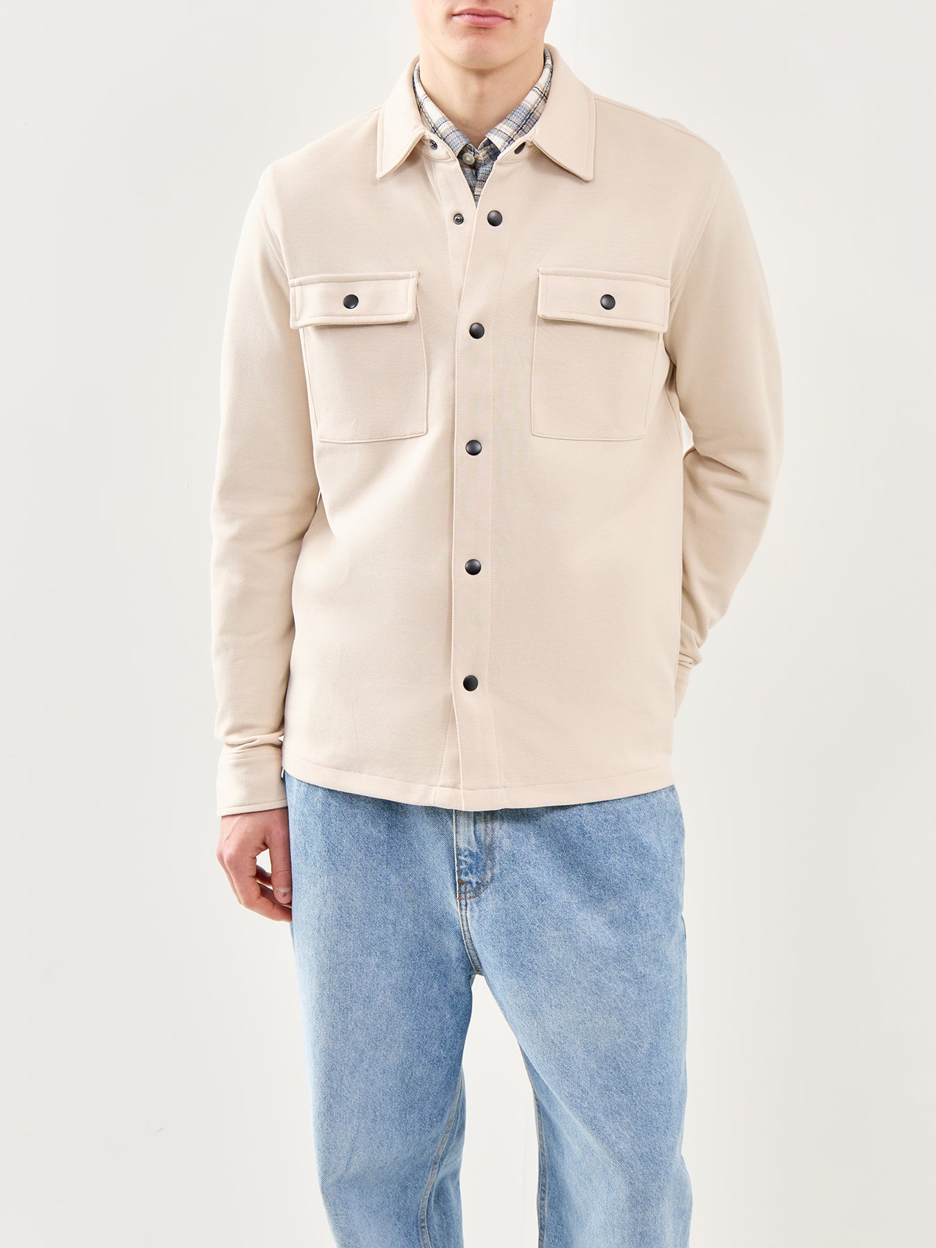 Overshirt Beige - Image 4