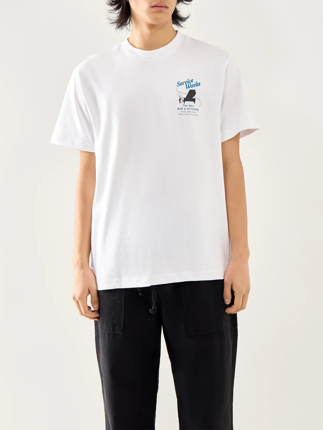 Bar + Kitchen Tee White - Image 4