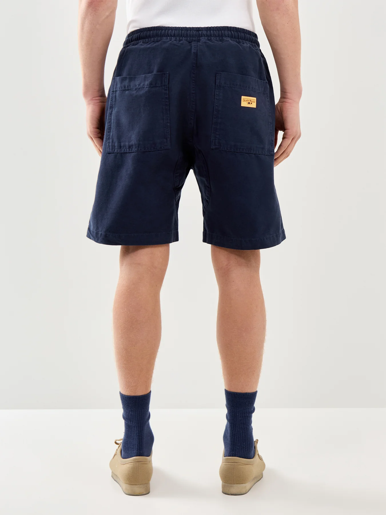 Classic Chef Shorts Navy - Image 5