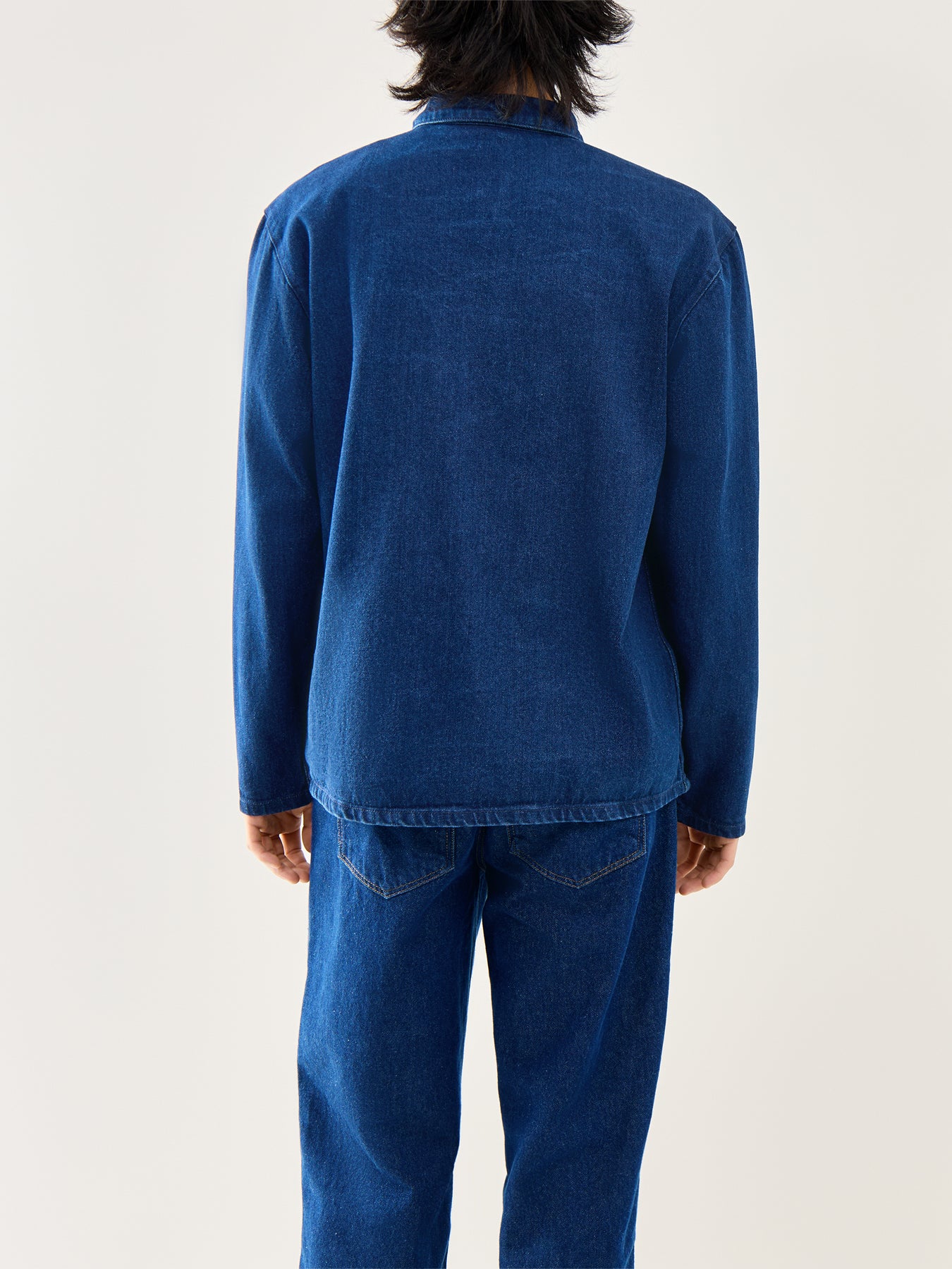 Denim Script Popover Indigo - Image 5