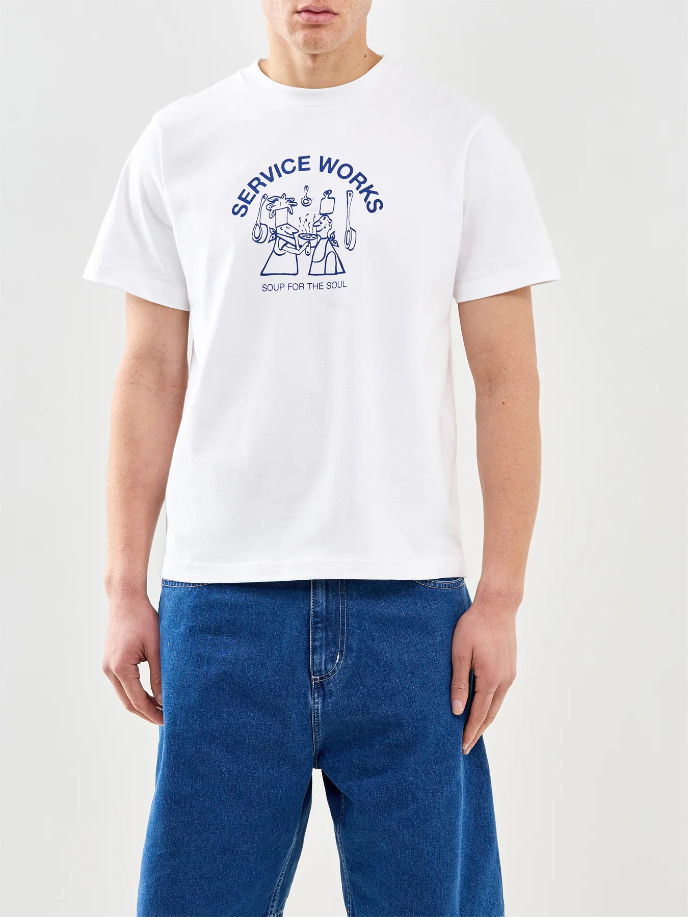Soup For The Soul T-Shirt White - Image 4
