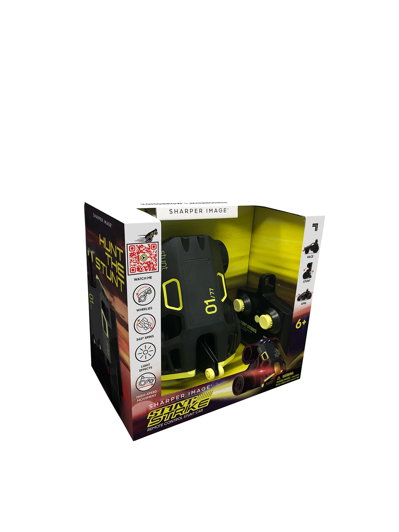 RC Stunt Strike Car Black - Image 2