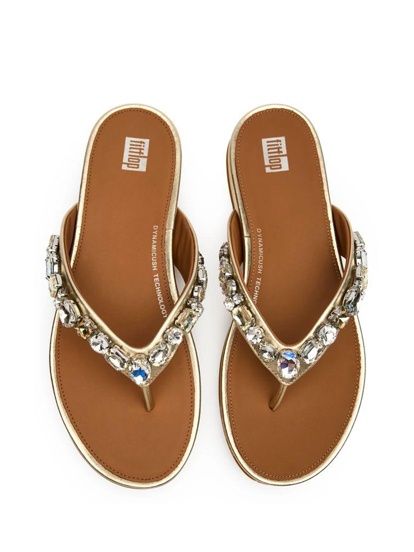 Gracie Jewel Deluxe Sandals Platino - Image 2