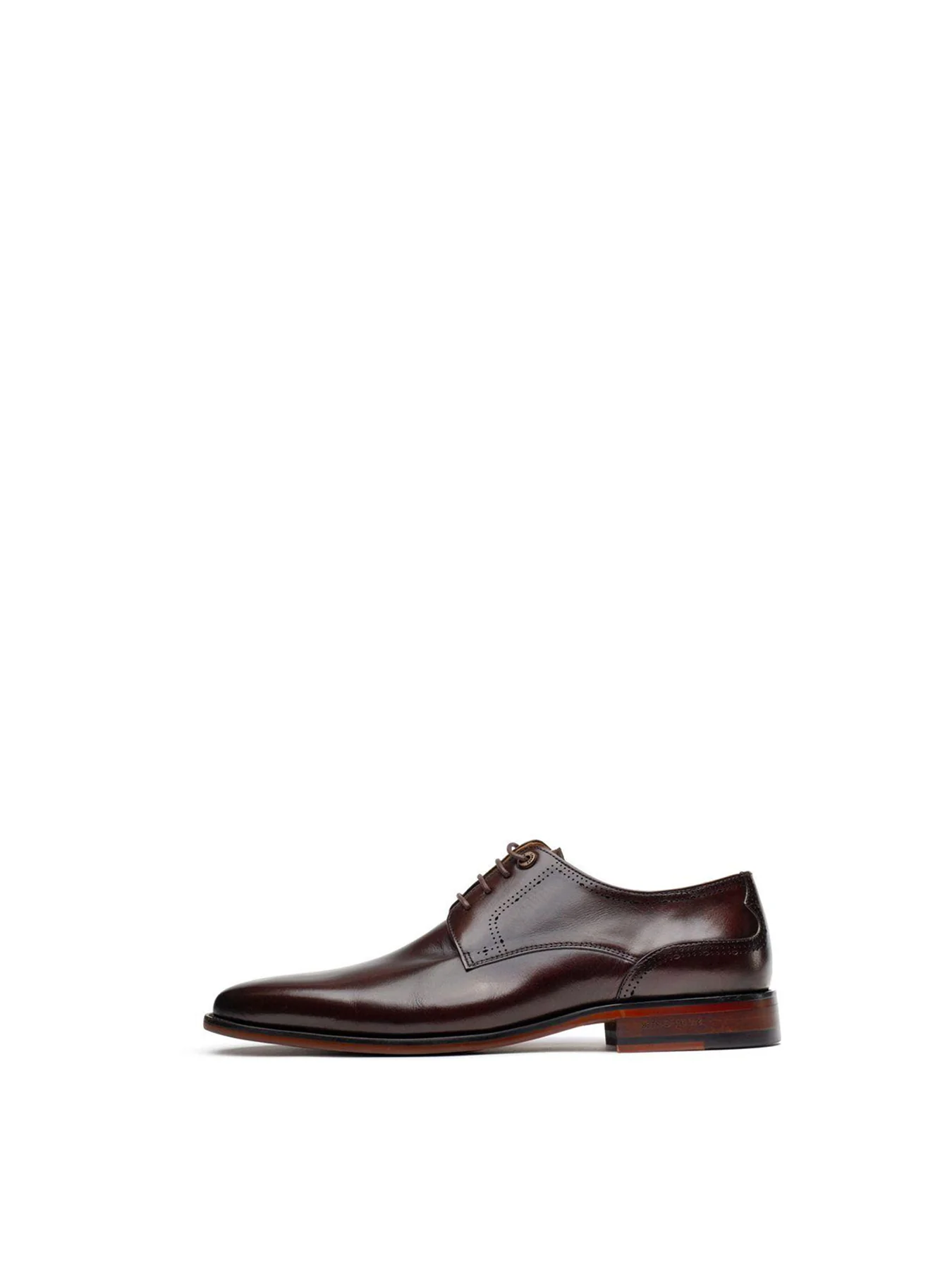 Warren Leather Derby Shoes Brown - Image 2