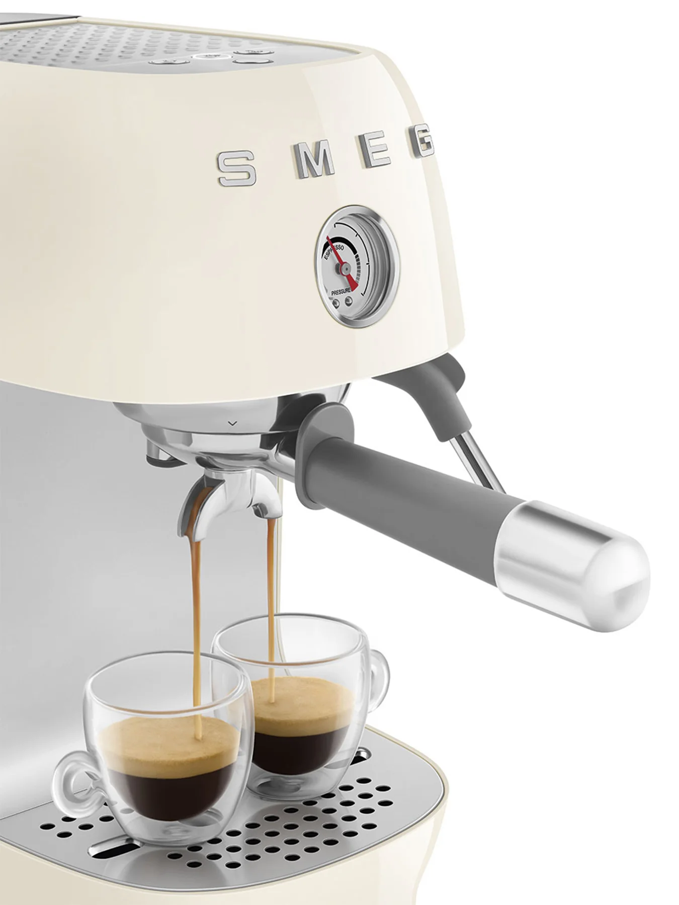 Espresso and Cold Brew Coffee Machine in Cream - Image 2