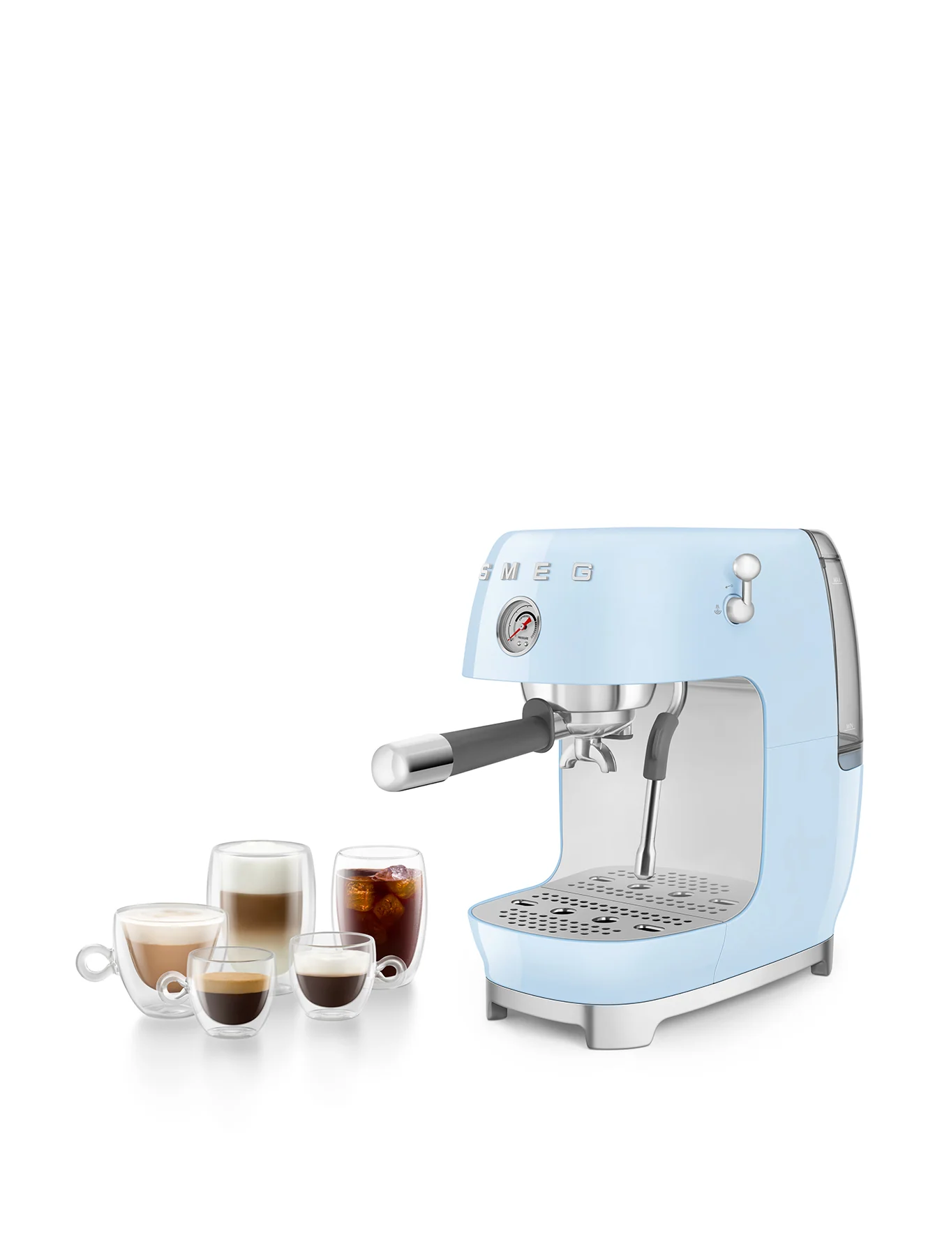Espresso and Cold Brew Coffee Machine Blue - Image 2