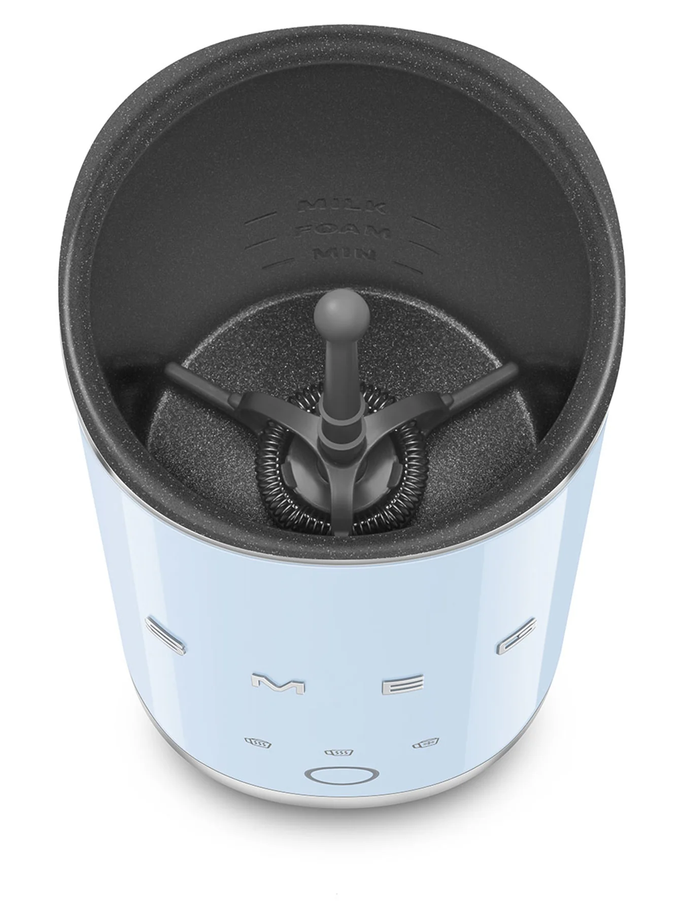 Mini Milk Frother in Pastel Blue - Image 4