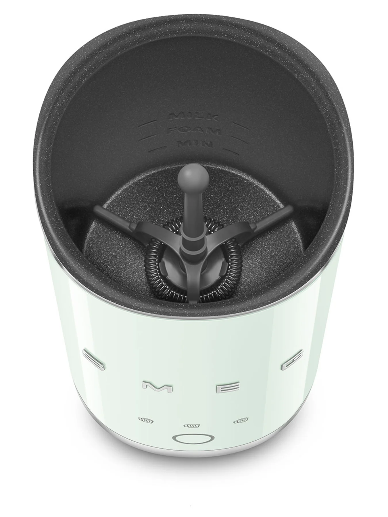 Mini Milk Frother in Pastel Green - Image 3