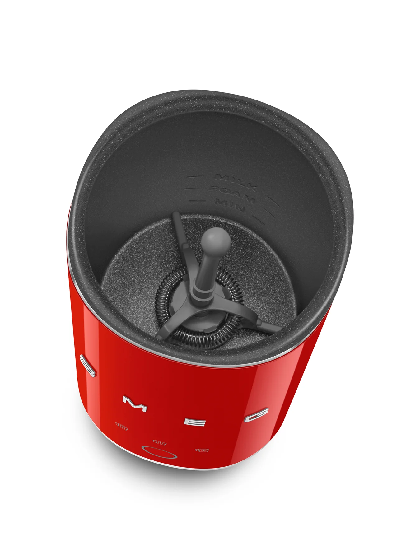 Mini Milk Frother Red - Image 4