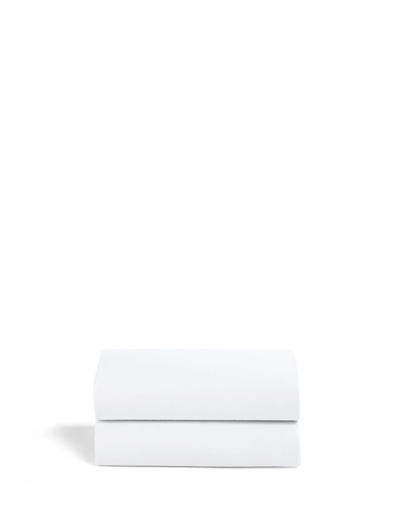 Crib Fitted Sheets 2-Pack White