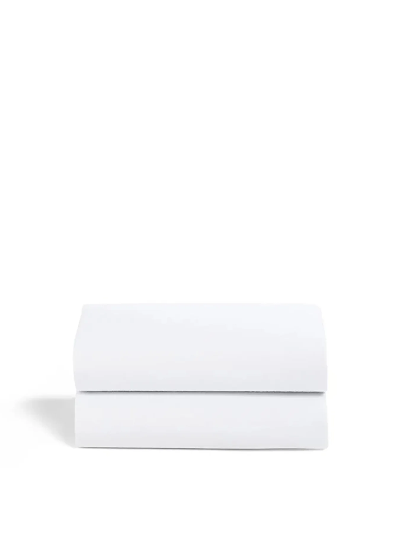 Snüz Twin Pack Moses Basket Sheets White