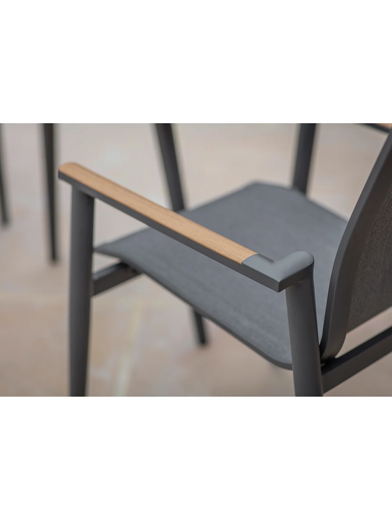 Sofia Garden Bistro Set Anthracite - Image 6