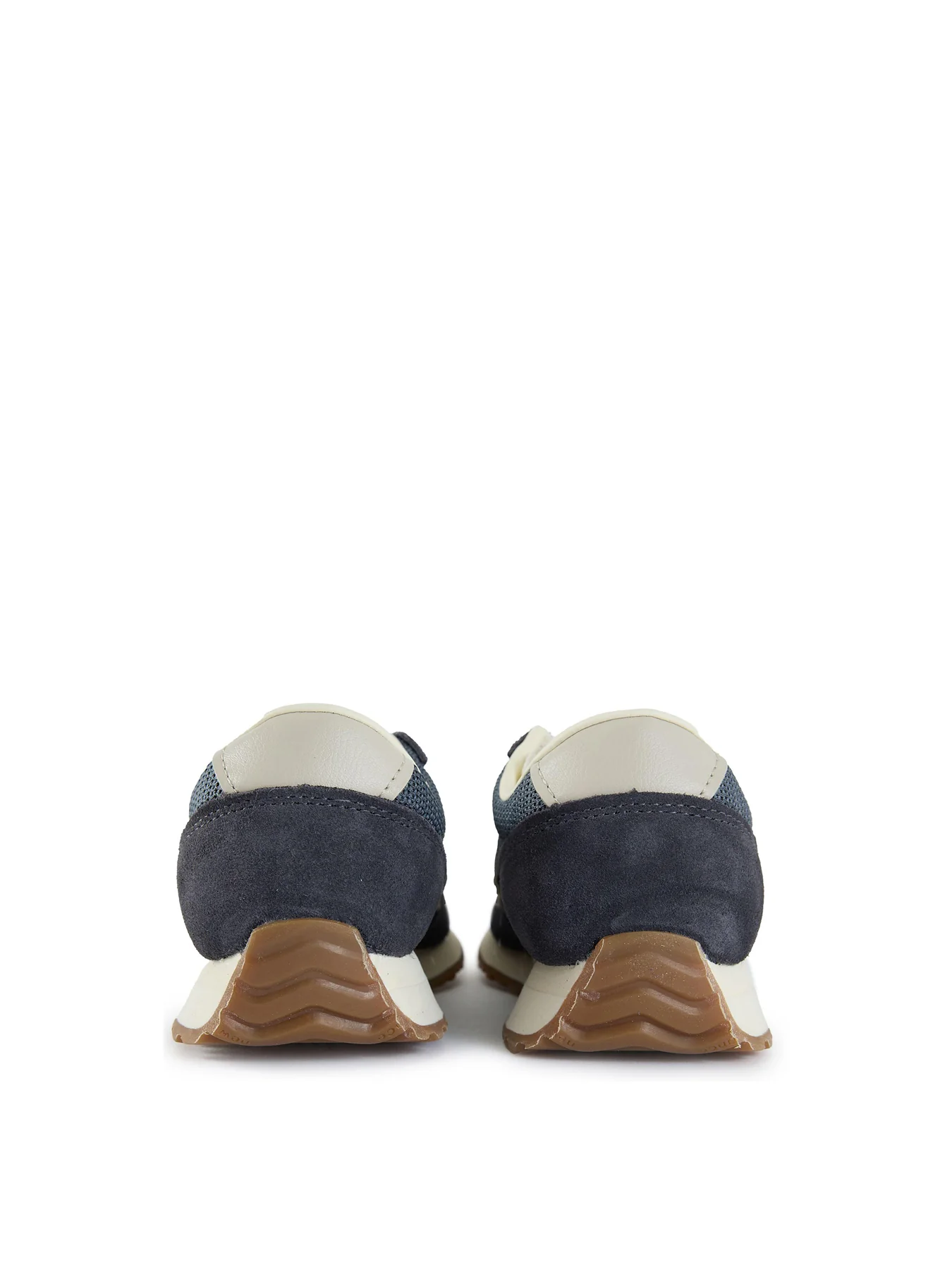 Womens NEW BALANCE 471 Suede Trainers Blue - Image 3