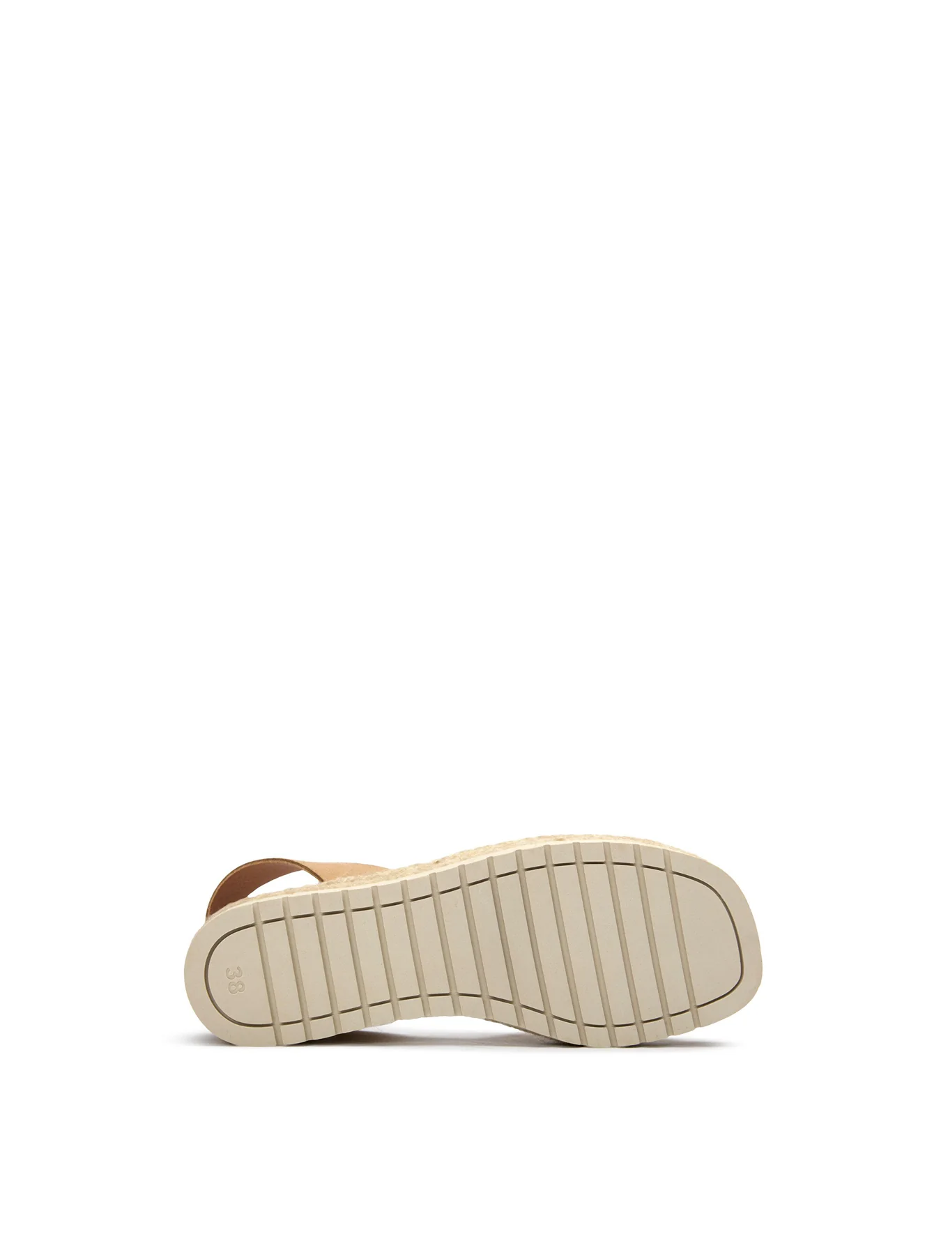 Womens V.GAN Vegan Dragon Espadrille Synthetic Sandals Taupe - Image 4