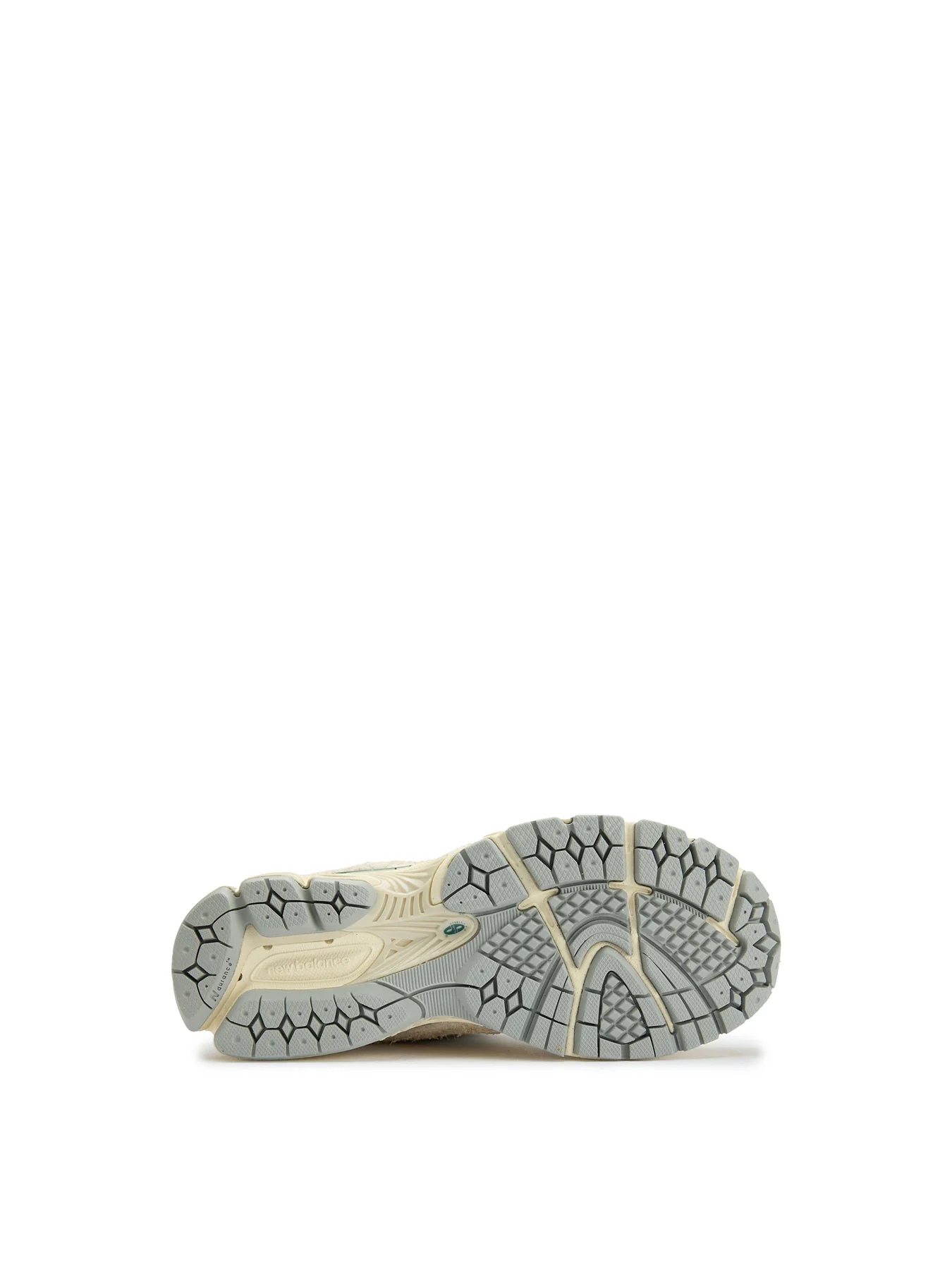 Womens NEW BALANCE 2002r Suede Trainers Natural/grey/creme - Image 4