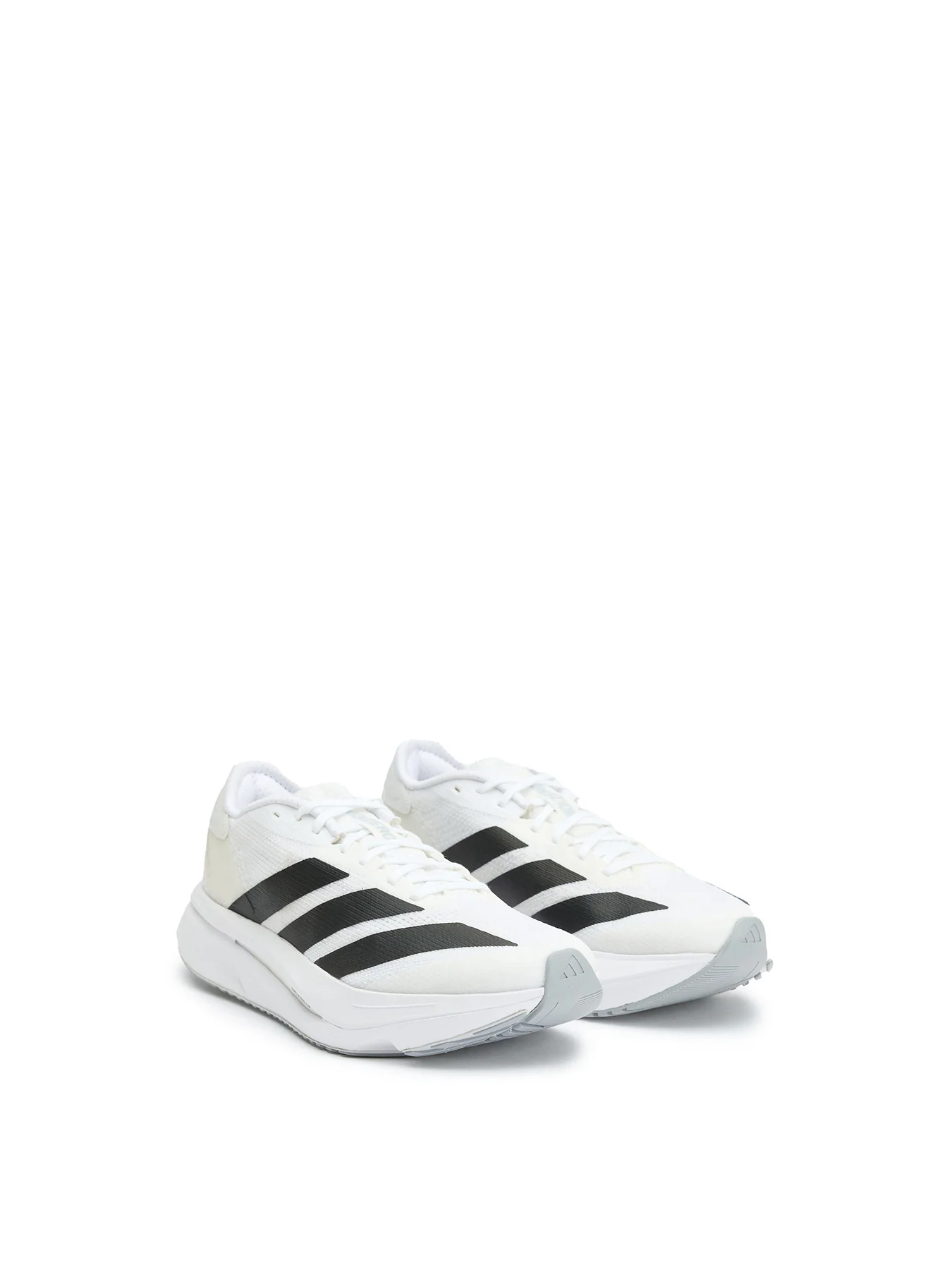Womens ADIDAS Adizero Sl 2 Nylon Trainers White - Image 2
